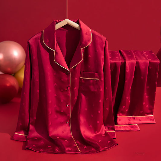 RUBY SILK PAJAMA SET