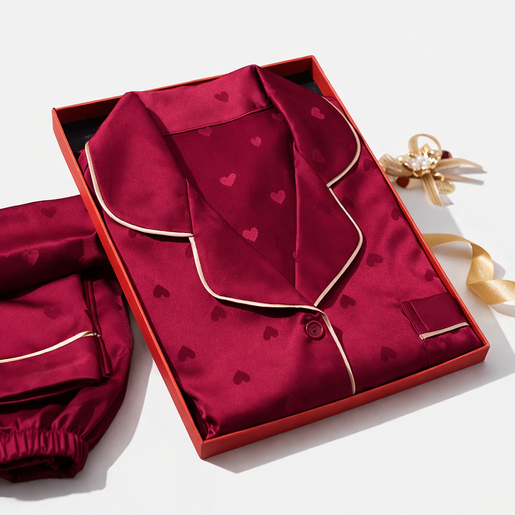RUBY SILK PAJAMA SET