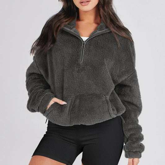ALIRA HALF-KNIT SWEATER