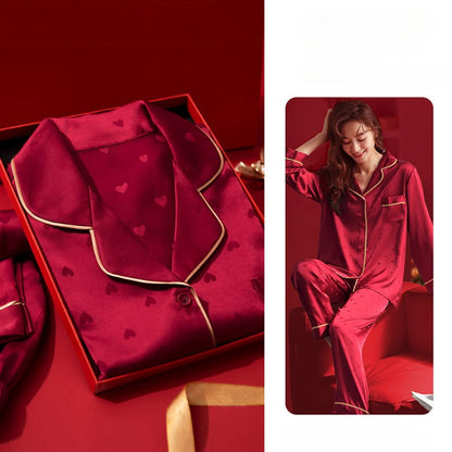 RUBY SILK PAJAMA SET