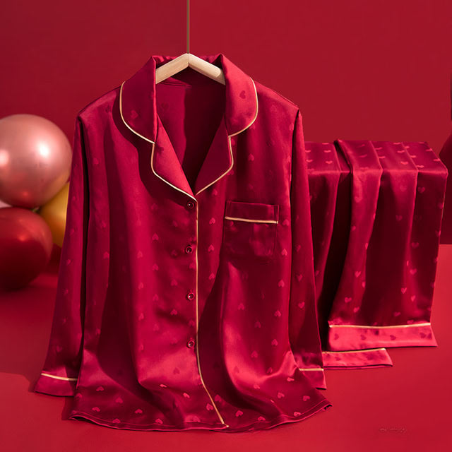 RUBY SILK PAJAMA SET
