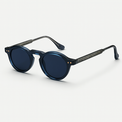 DETRON ROUND SUNGLASSES