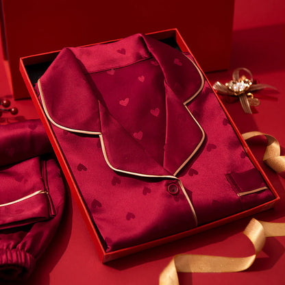 RUBY SILK PAJAMA SET