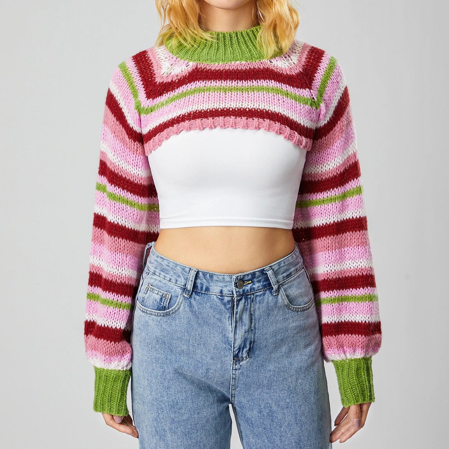 AMARA CROPPED SWEATER