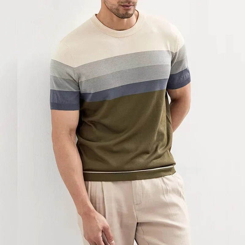 LORNE STRIPED TEE