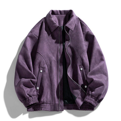 CALLAN SUEDE BOMBER