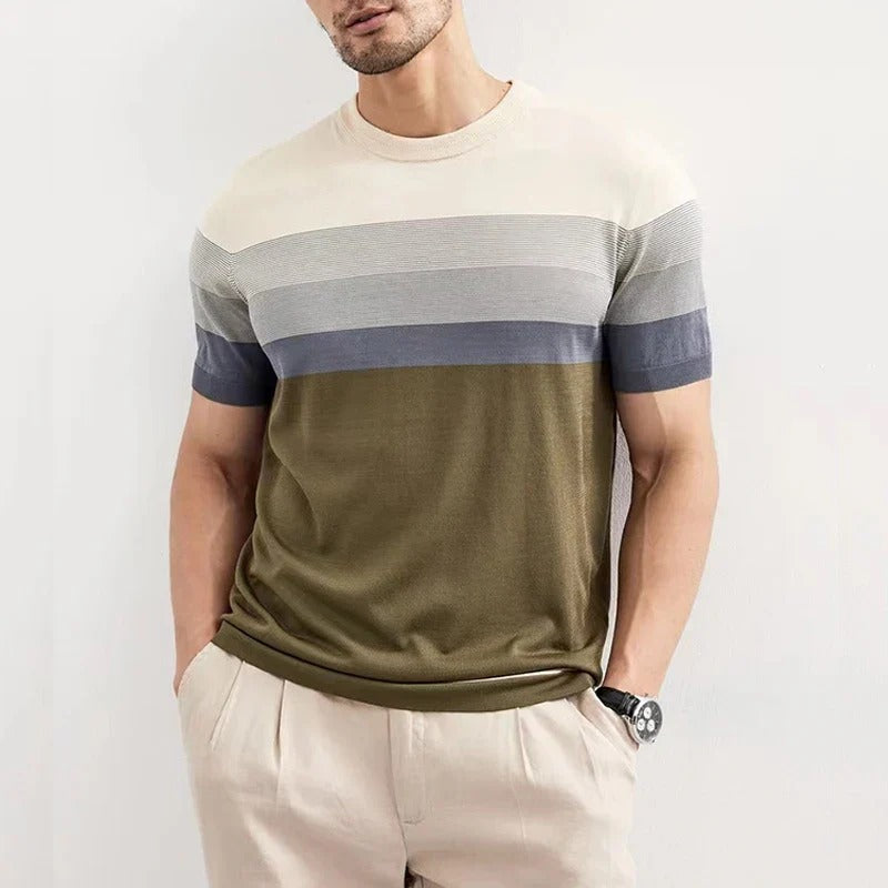 LORNE STRIPED TEE